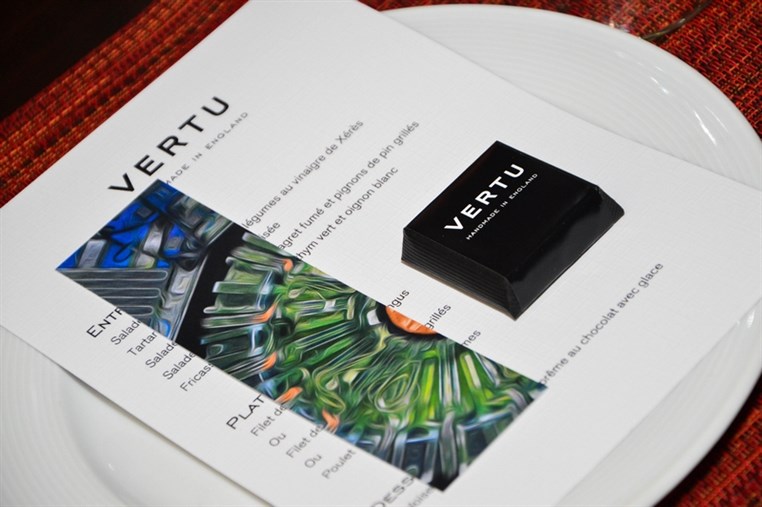 The new Vertu mobile Launching